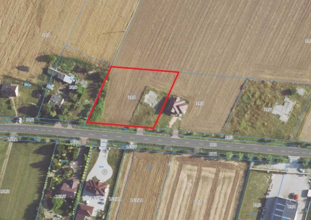 Działka budowlana Bronisławów, ul. Wspólna. Zdjęcie 1