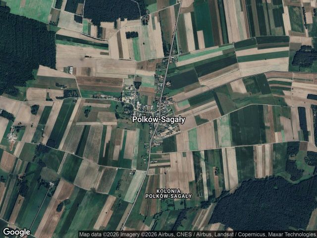 Działka rolna Polków-Sagały. Zdjęcie 1