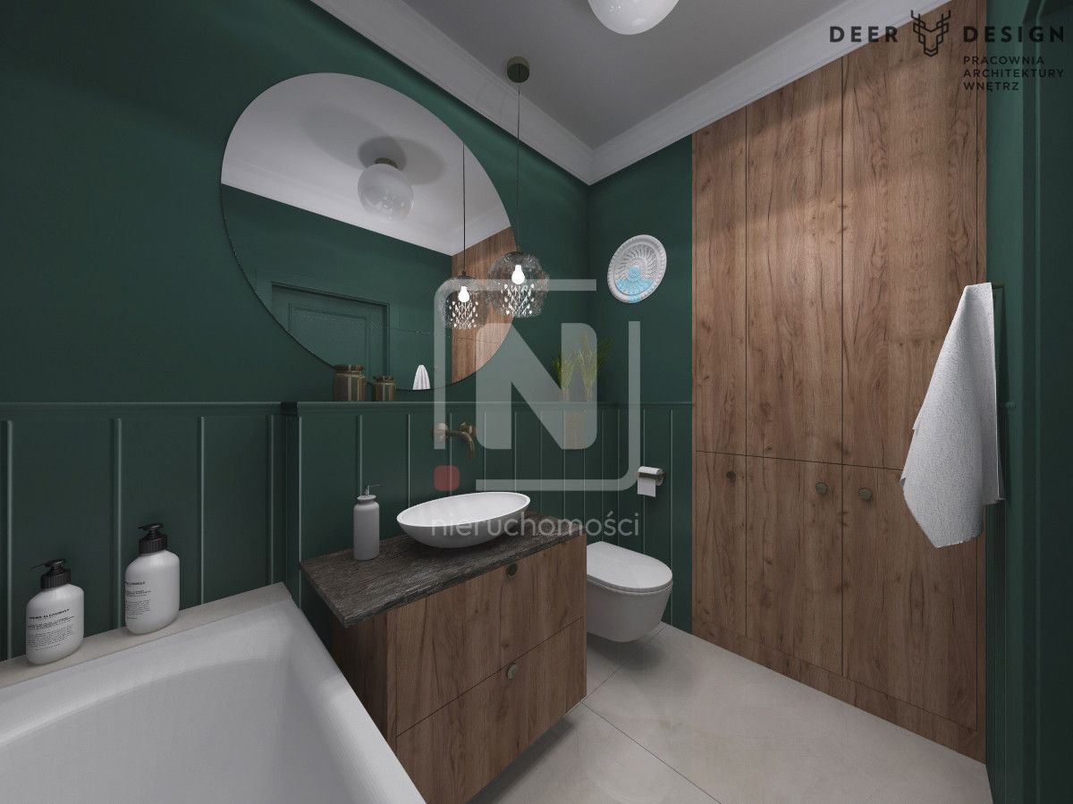 Mieszkanie 4-pokojowe Łódź Polesie, ul. Ogrodowa. Zdjęcie 4