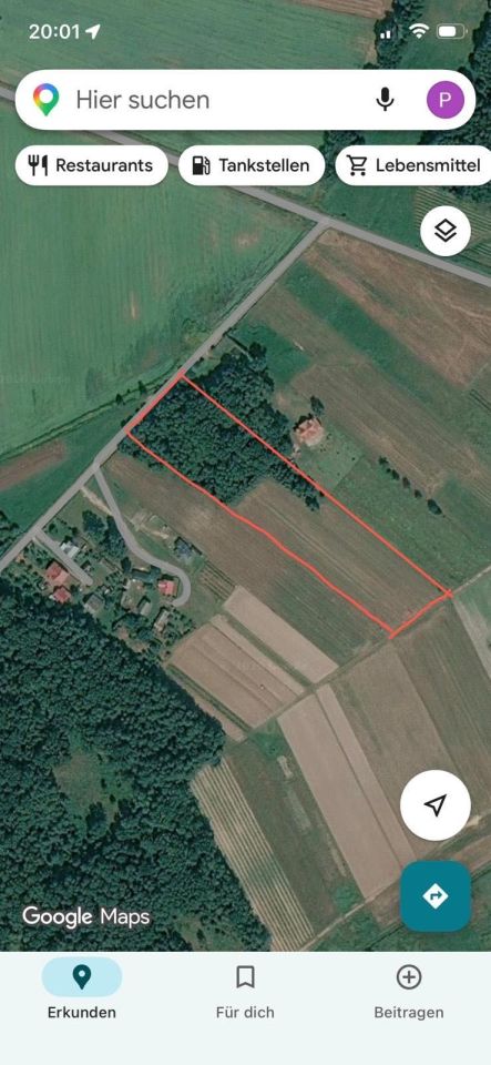 Działka inwestycyjna Adamówka. Zdjęcie 2