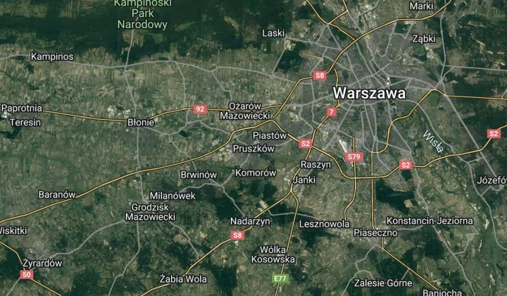 Działka inwestycyjna Pruszków