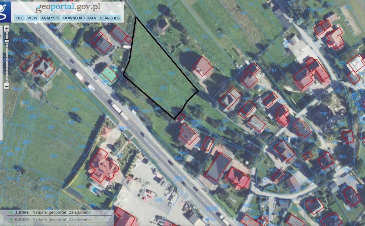 Działka inwestycyjna Juszczyn. Zdjęcie 7