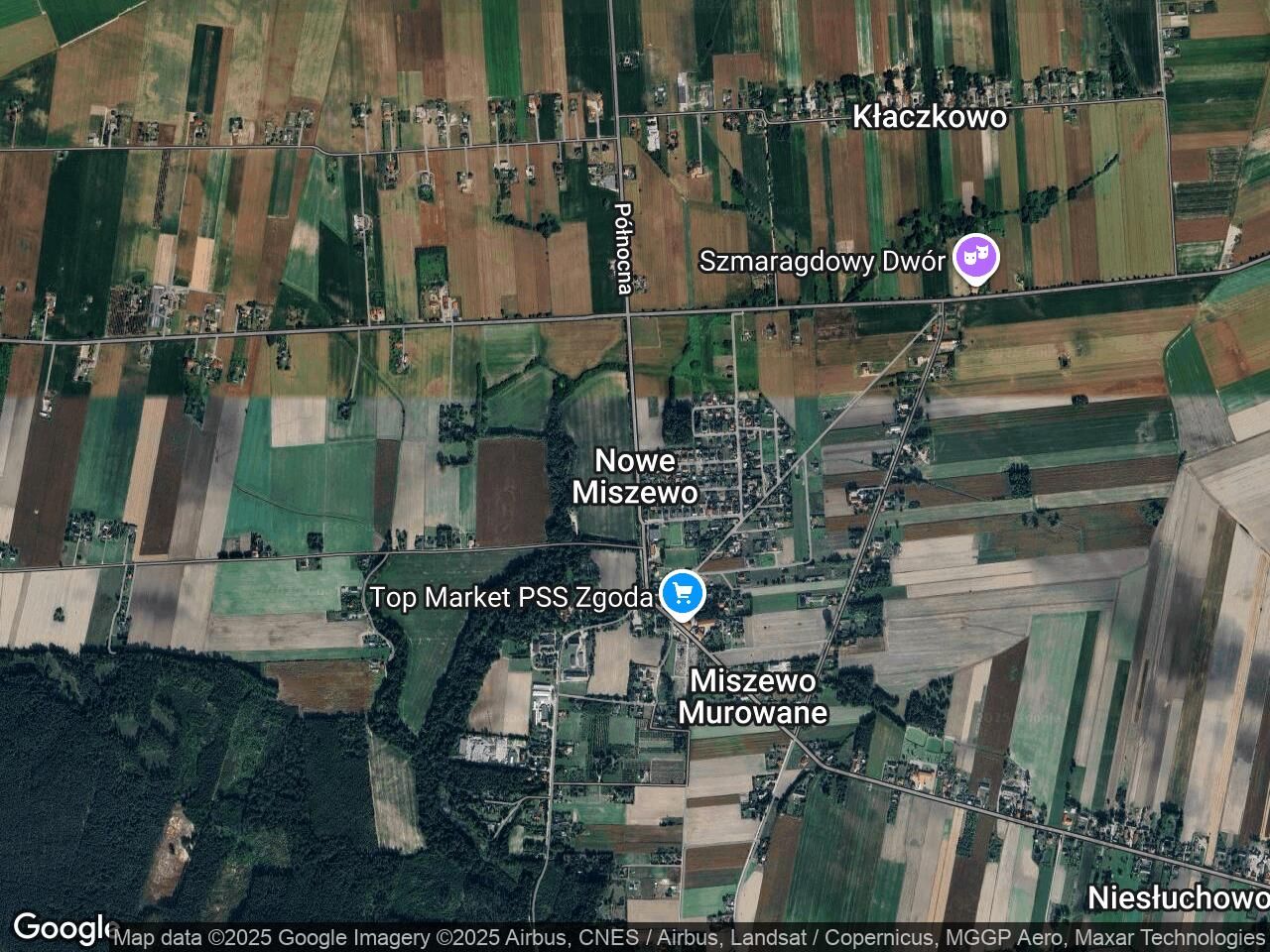 Działka rolna Nowe Miszewo