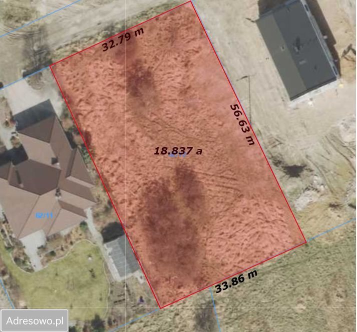 Działka budowlana Zielona Góra Racula, ul. Racula-Widokowa