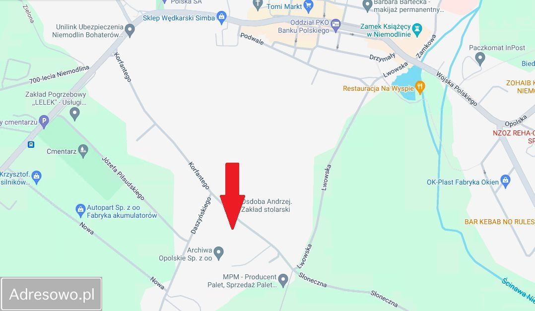 Działka budowlana Niemodlin, ul. Korfantego. Zdjęcie 6