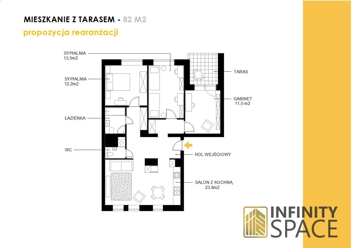 Mieszkanie 3-pokojowe Warszawa Praga-Południe, ul. Perkuna. Zdjęcie 17