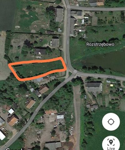 Działka budowlana Rozstrzębowo. Zdjęcie 1