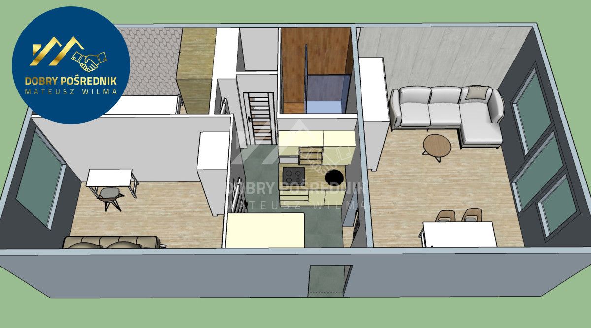 Mieszkanie 3-pokojowe Gdańsk Morena, ul. prof. Mariana Raciborskiego. Zdjęcie 15