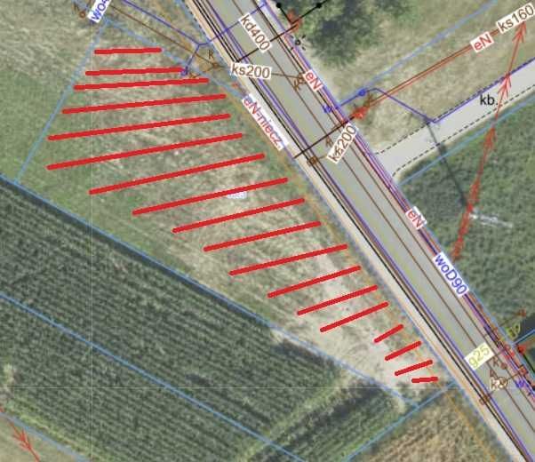 Działka budowlana Jarocin, ul. Zajęcza. Zdjęcie 1