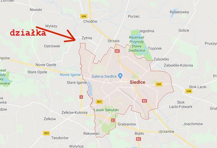 Działka rekreacyjna Opole-Świerczyna