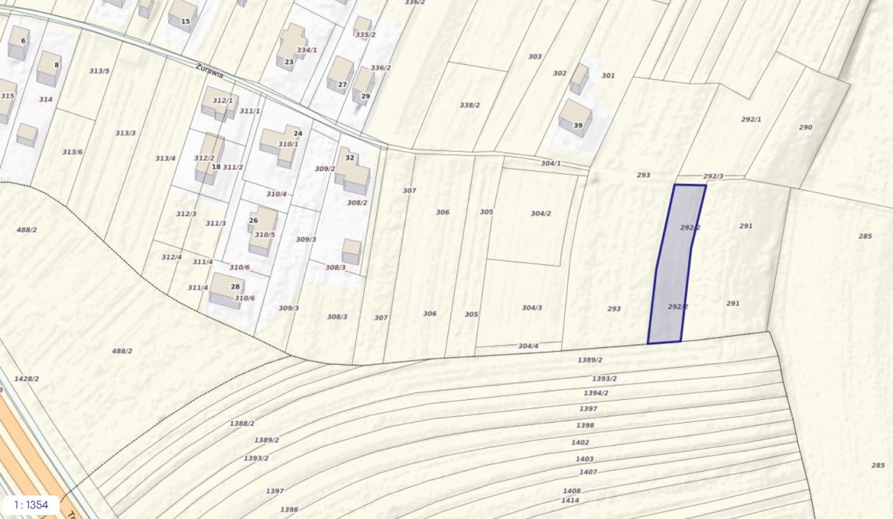 Działka rolna Stalowa Wola Charzewice, ul. Żurawia