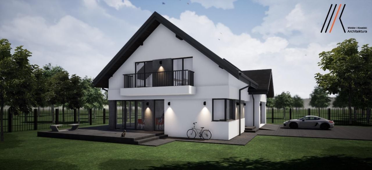 dom wolnostojący, 5 pokoi Łąka, ul. Adolfa Dygasińskiego. Zdjęcie 3