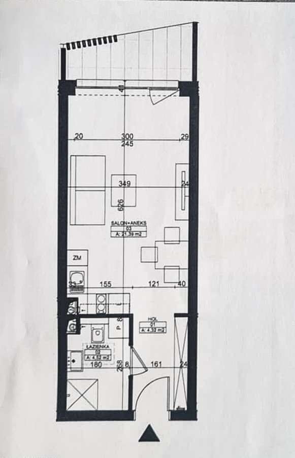 Mieszkanie 1-pokojowe Ustronie Morskie, ul. Ogrodowa. Zdjęcie 16