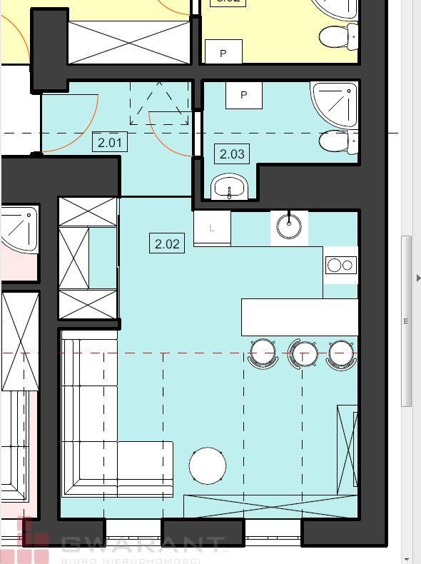 Mieszkanie 2-pokojowe Kraków Stare Miasto. Zdjęcie 10