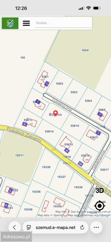 Działka budowlana Bojano. Zdjęcie 2