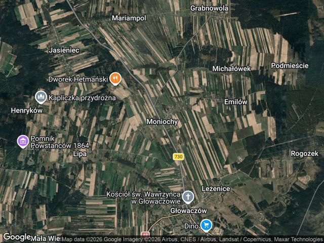 Działka rolna Moniochy. Zdjęcie 1