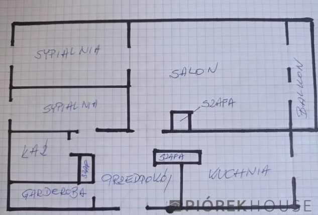 Mieszkanie 3-pokojowe Warszawa Ursynów, ul. Puszczyka. Zdjęcie 6