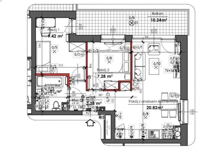 Mieszkanie 3-pokojowe Warszawa Praga-Południe, ul. Przeworska. Zdjęcie 14
