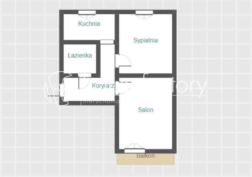 Mieszkanie 2-pokojowe Łódź Dąbrowa, ul. Władysława Umińskiego. Zdjęcie 9