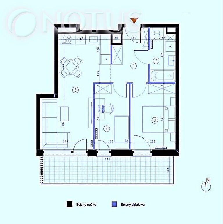 Mieszkanie 3-pokojowe Katowice, ul. Ignacego Paderewskiego. Zdjęcie 5