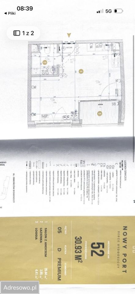 Mieszkanie 1-pokojowe Bydgoszcz Śródmieście. Zdjęcie 6
