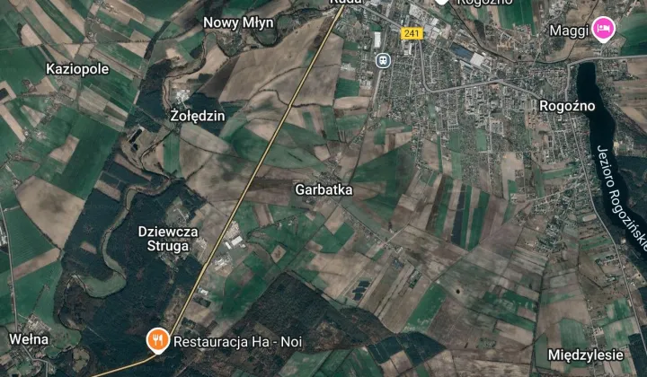 Działka inwestycyjna Garbatka