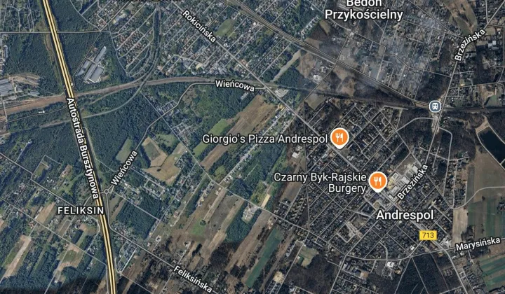 Działka budowlana Łódź Andrzejów, ul. Andrzejki