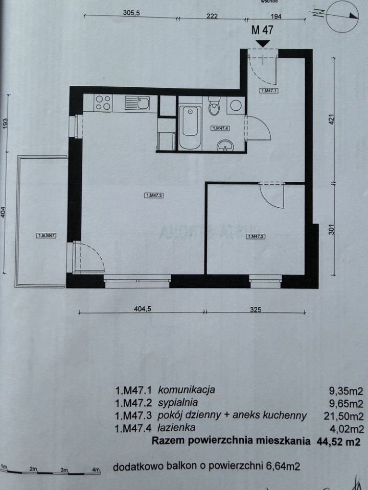 Mieszkanie 2-pokojowe Kraków Podgórze Duchackie, ul. Białoruska. Zdjęcie 8