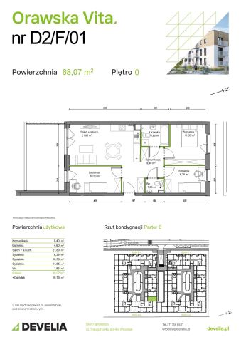 Mieszkanie 4-pokojowe Wrocław Ołtaszyn, ul. Orawska. Zdjęcie 8