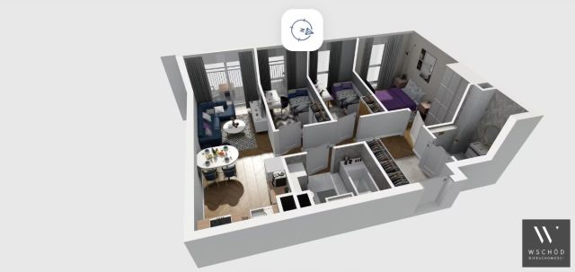 Mieszkanie 4-pokojowe Kraków Prądnik Biały. Zdjęcie 3