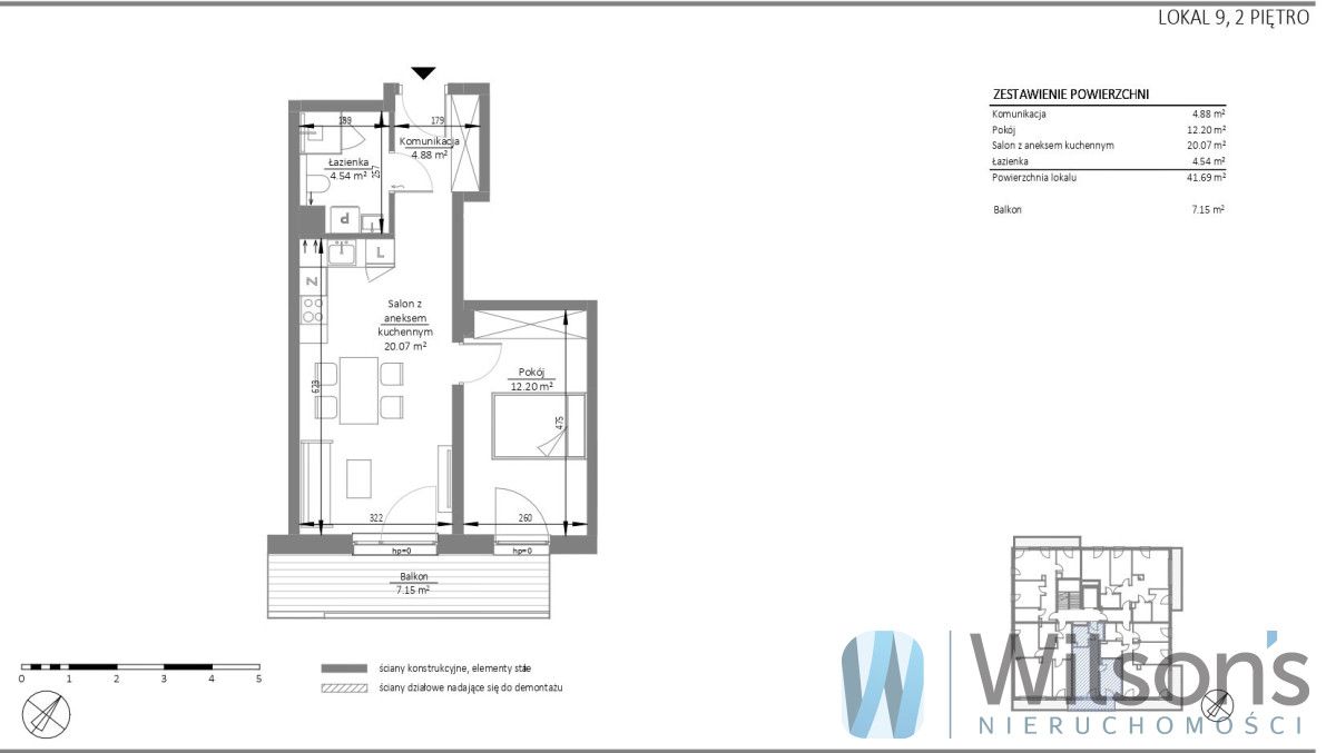 Mieszkanie 2-pokojowe Gdynia Orłowo, ul. Cyprysowa. Zdjęcie 3