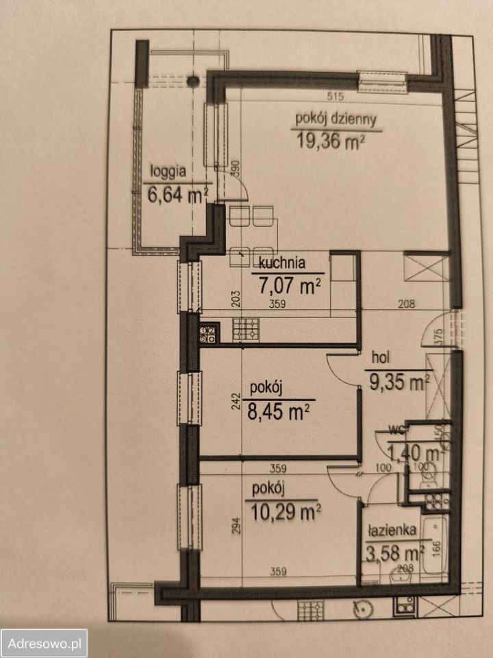 Mieszkanie 3-pokojowe Białystok Wygoda, ul. 42 Pułku Piechoty. Zdjęcie 11