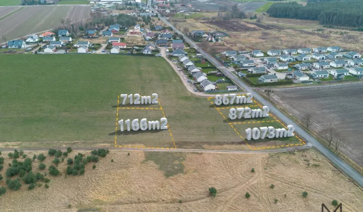 Działka budowlana Luciny