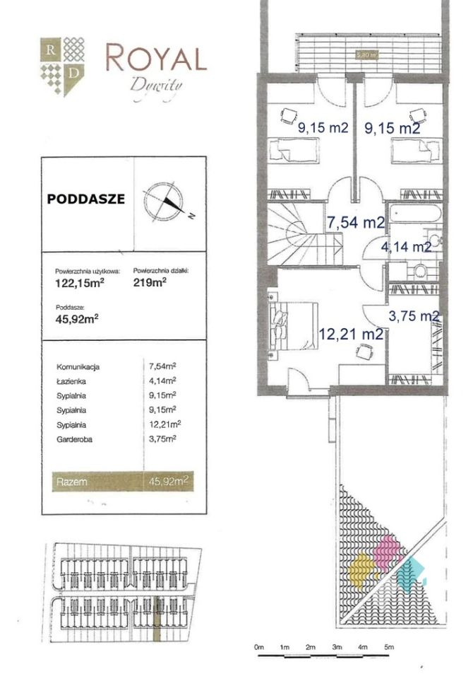 dom szeregowy, 4 pokoje Dywity, ul. Olsztyńska. Zdjęcie 17
