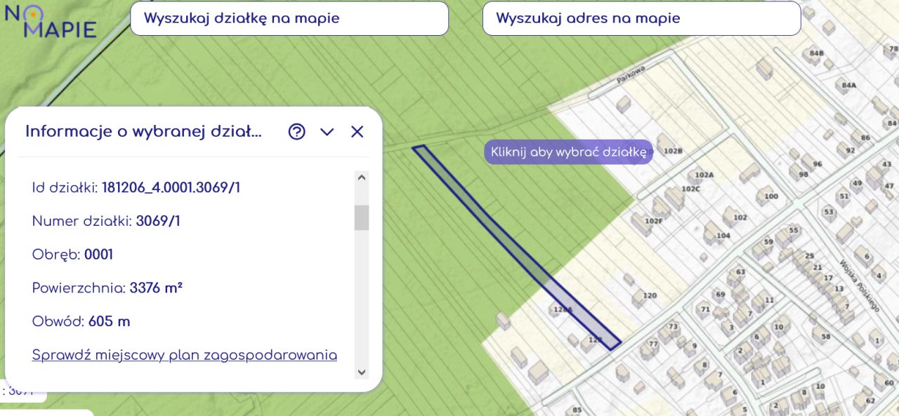 Działka leśna Rudnik nad Sanem, ul. Sandomierska. Zdjęcie 4