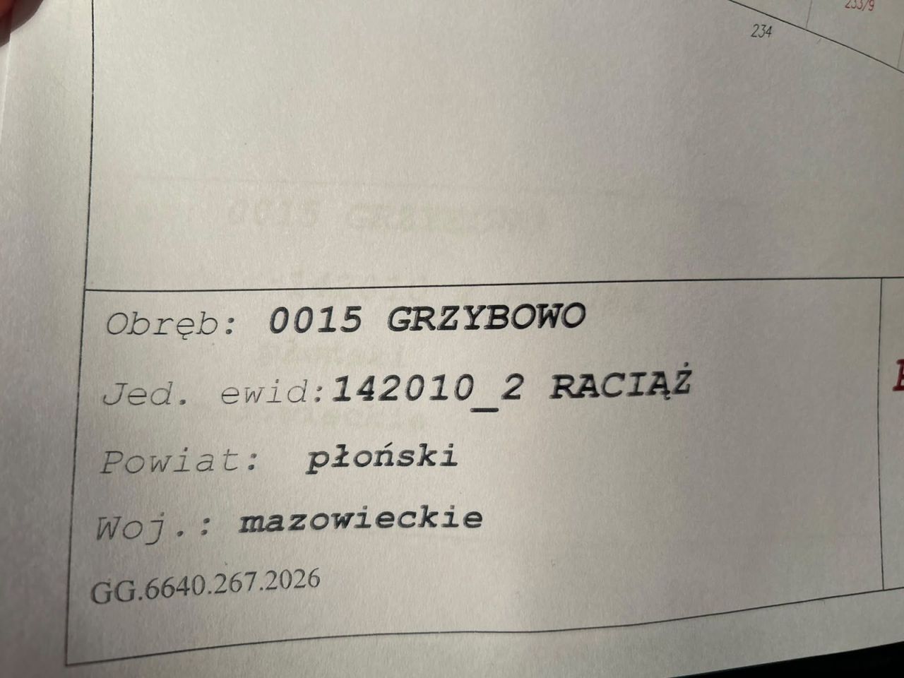 Działka budowlana Grzybowo. Zdjęcie 5