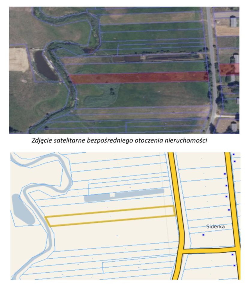 Działka rolna Siderka