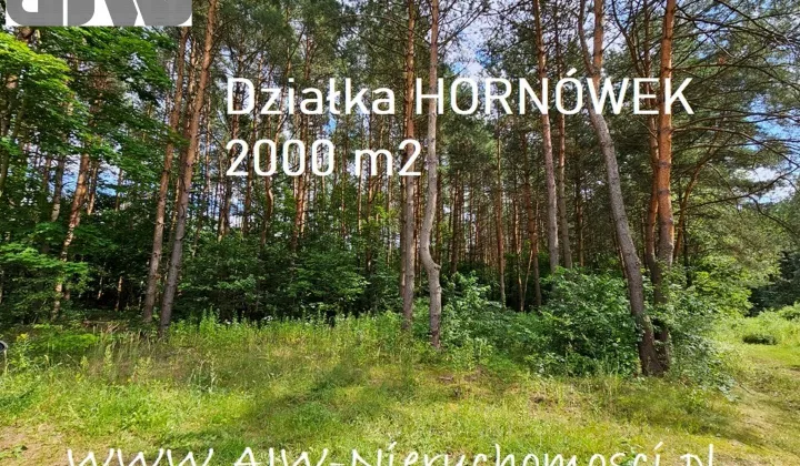 Działka budowlana Hornówek