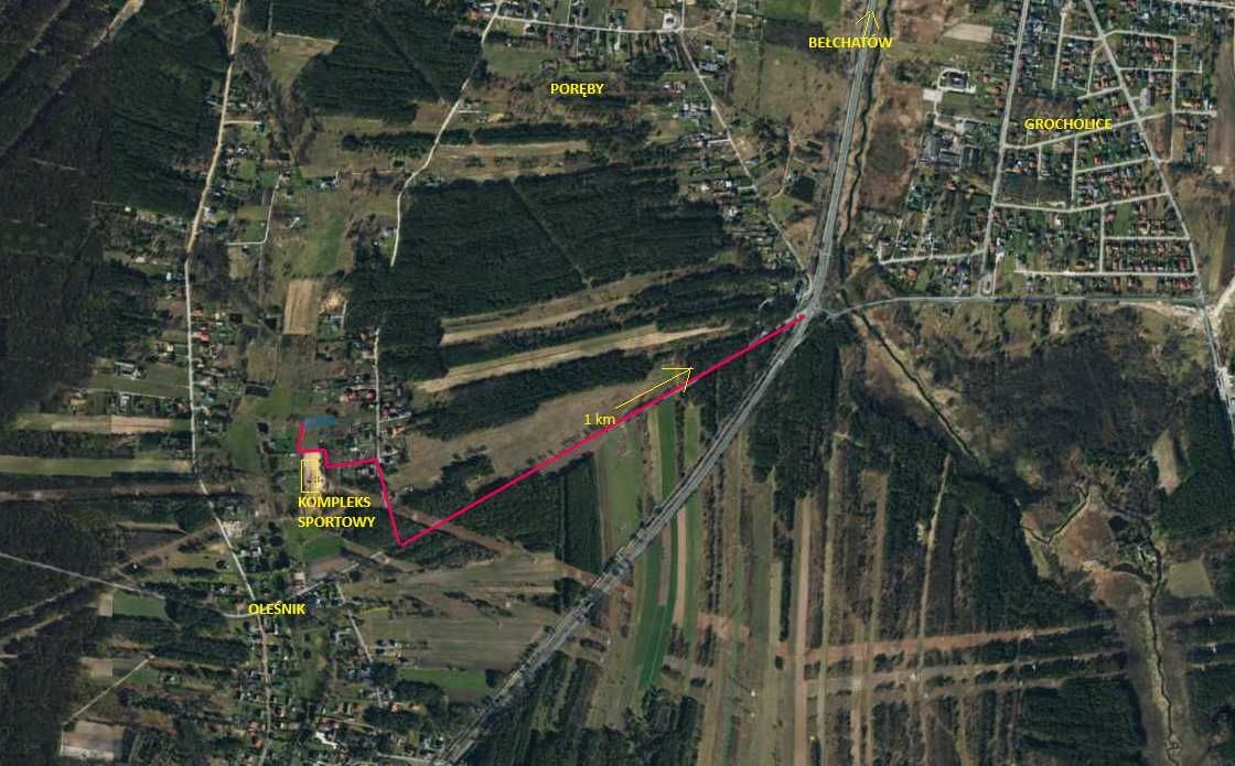 Działka budowlana Oleśnik. Zdjęcie 3