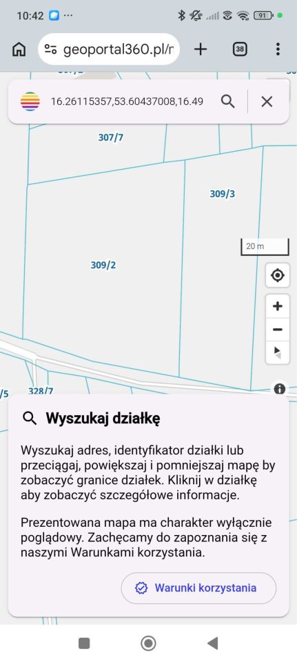 Działka rolna Sikory. Zdjęcie 2