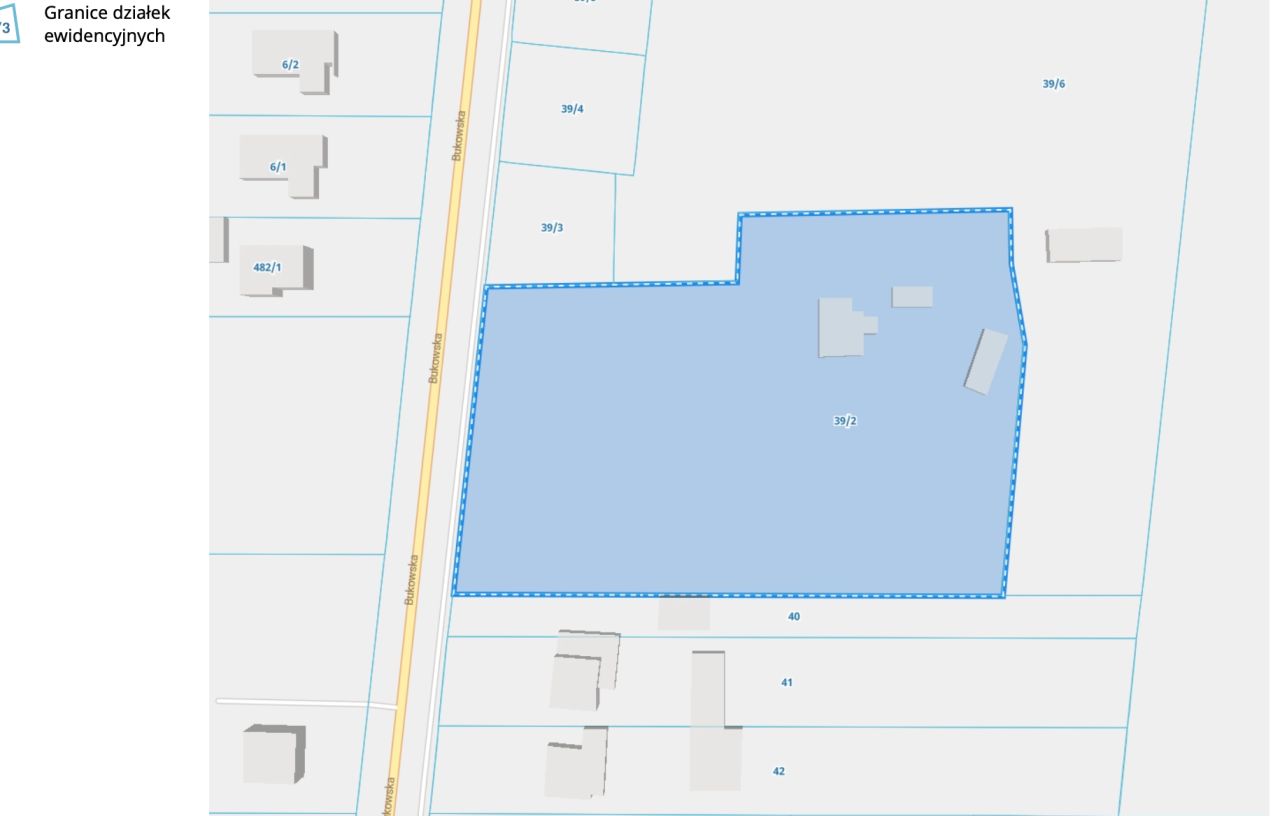 Działka siedliskowa Szewce Zgoda, ul. Bukowska. Zdjęcie 1
