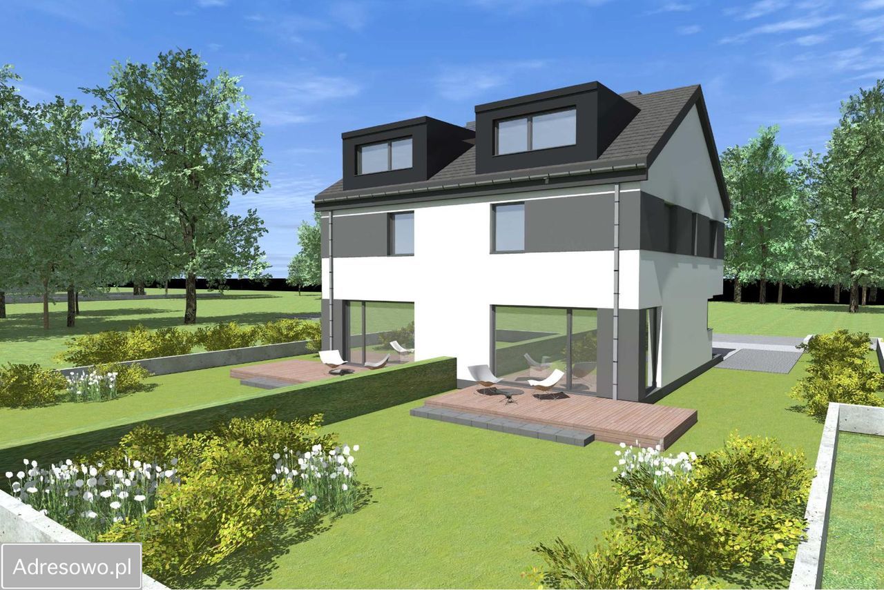 bliźniak, 5 pokoi Katowice Zarzecze, ul. Karasiowa. Zdjęcie 2