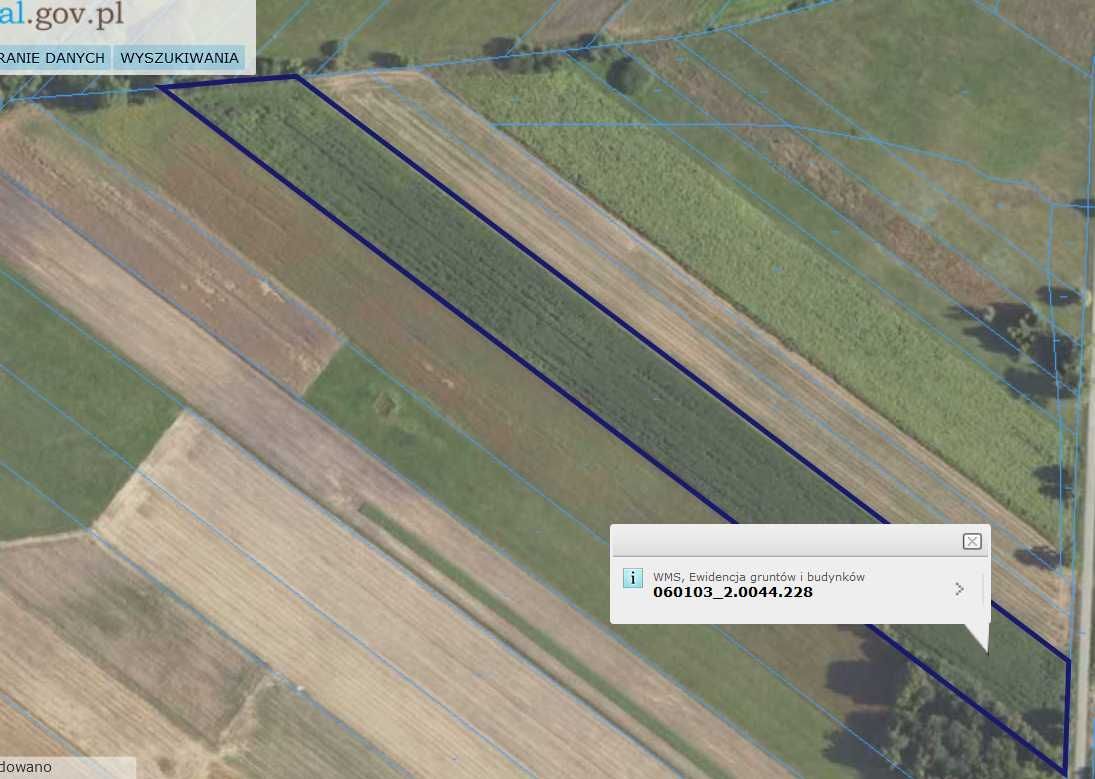 Działka rolna Zabłocie. Zdjęcie 3