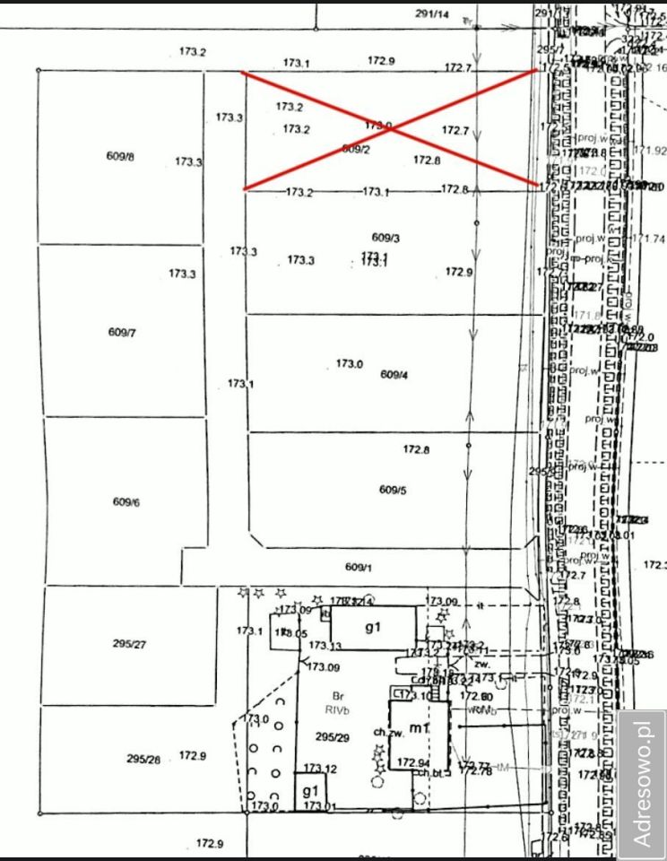 Działka budowlana Perzów. Zdjęcie 2