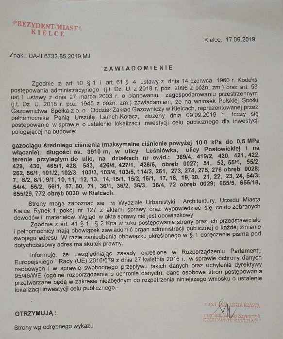 Działka rolno-budowlana Kielce, ul. Posłowicka. Zdjęcie 5