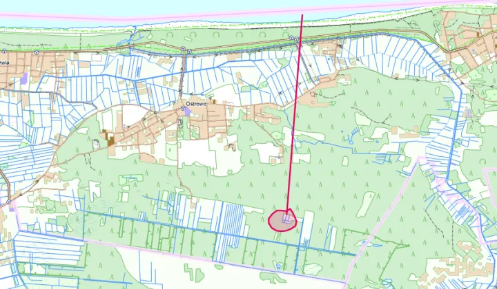 Działka rolna Ostrowo, ul. Bielawska