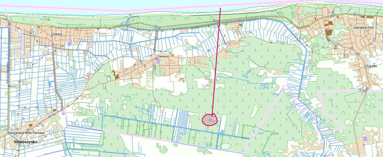 Działka rolna Ostrowo, ul. Bielawska