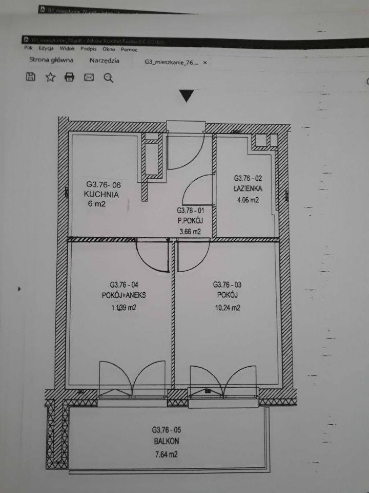 Mieszkanie 2-pokojowe Rzeszów Drabinianka, ul. Graniczna. Zdjęcie 8