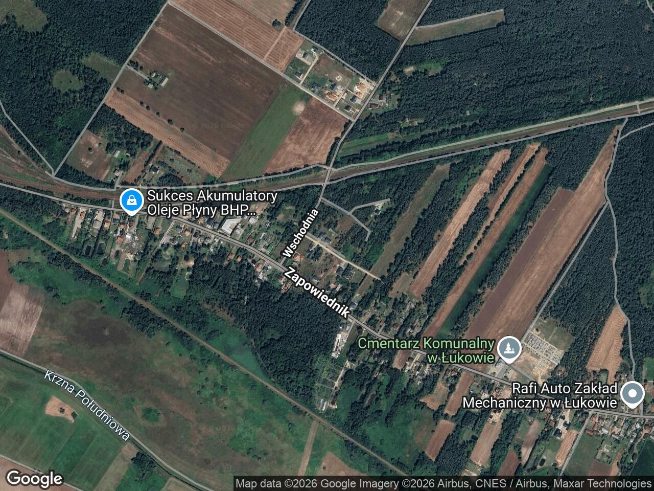 Działka budowlana Łuków Zapowiednik, ul. Zacisze. Zdjęcie 1