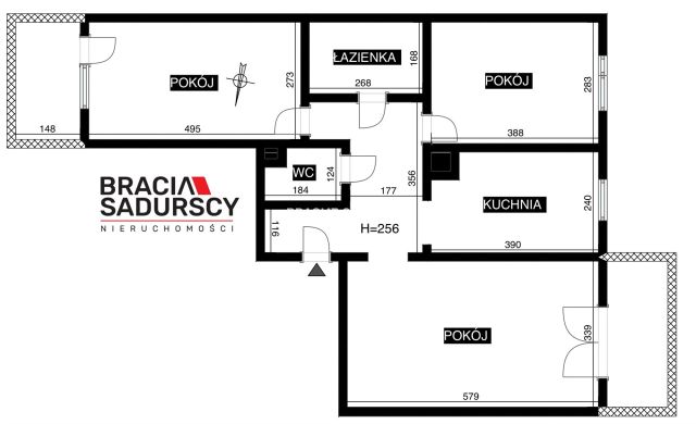 Mieszkanie 3-pokojowe Kraków Prądnik Czerwony, ul. Franciszka Bohomolca. Zdjęcie 19
